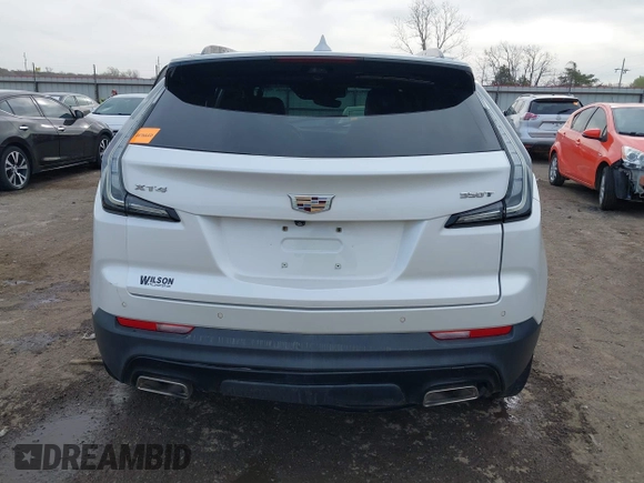 2020 Cadillac XT4 FWD Sport with VIN 1GYFZER45LF148806, listed as a IAAI auction lot 41853795 with 28,956 mi miles and . Bid and sale history available at carsss.com. Image 16.