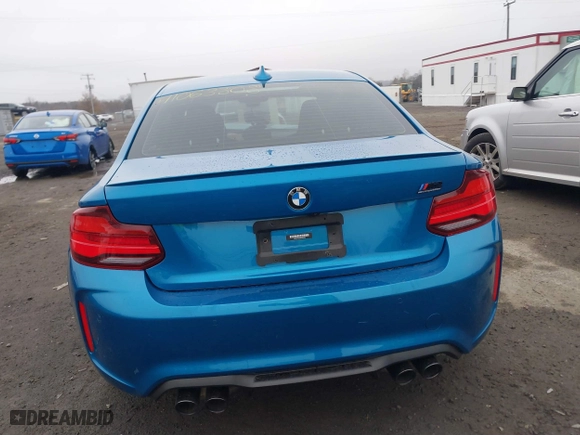 2021 BMW M2 Competition with VIN WBS2U7C02M7H63454, listed as a IAAI auction lot 41063808 with 15,047 mi miles. Bid and sale history available at carsss.com. Image 16.
