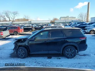 2024 Nissan Pathfinder S with VIN 5N1DR3AC1RC221213, listed as a IAAI auction lot 41213372 with 11,183 mi miles and . Bid and sale history available at DreamBid. Image 14.