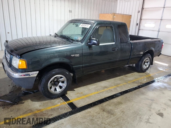 2001 Ford Ranger XLT Appearance with VIN 1FTYR14E71PA81740, listed as a Copart auction lot 48695975 with 203,450 mi miles and Salvage Title. Bid and sale history available at DreamBid. Image 1.