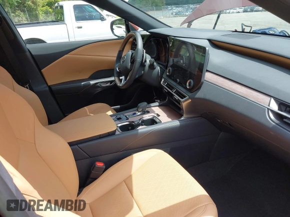 2024 Lexus RX 350h with VIN 2T2BBMCA1RC054680, listed as a IAAI auction lot 42157910 with 5,392 mi miles and . Bid and sale history available at DreamBid. Image 5.