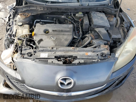 2010 Mazda 3 i Touring with VIN JM1BL1SG6A1163554, listed as a Copart auction lot 51301585 with 133,679 mi miles and Clean Title. Bid and sale history available at DreamBid. Image 12.