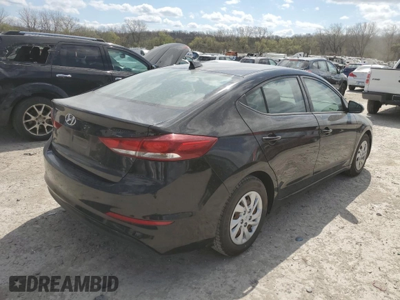 2017 Hyundai Elantra SE z VIN 5NPD74LF1HH196856, wystawiony jako Copart lot #50907245 z przebiegiem 71 062 mil mil oraz Szkoda całkowita • Salvage title. Historia ofert i sprzedaży dostępna na DreamBid. Obrazek 3.