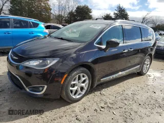2017 Chrysler Pacifica Touring L Plus with VIN 2C4RC1EG6HR525575, listed as a Copart auction lot 45268705 with 128,826 mi miles and Clean title. Bid and sale history available at DreamBid. Image 1.