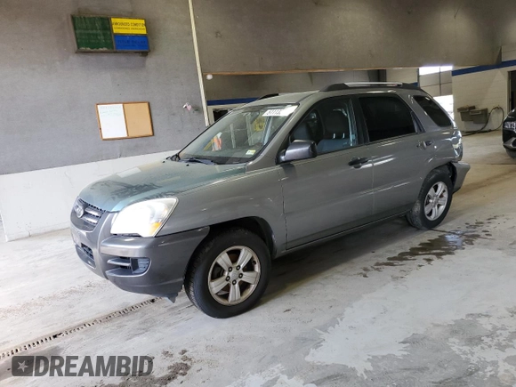 2010 Kia Sportage LX with VIN KNDKG3A44A7723298, listed as a Copart auction lot 51113215 with Not Provided miles and Salvage Title. Bid and sale history available at carsss.com. Image 1.
