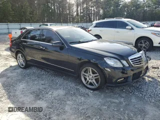 2011 Mercedes-Benz E 550 Luxury with VIN WDDHF7CB6BA416810, listed as a Copart auction lot 44770485 with 176,055 mi miles and Salvage Title. Bid and sale history available at DreamBid. Image 4.