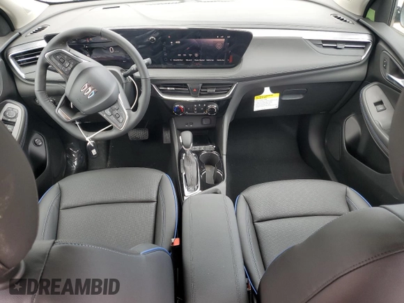 2025 Buick Encore GX Sport Touring with VIN KL4AMESL4SB156816, listed as a Copart auction lot 55428645 with 4 mi miles and Salvage title. Bid and sale history available at DreamBid. Image 8.