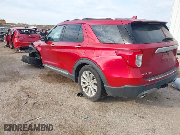 2020 Ford Explorer Limited с VIN 1FMSK7FH6LGA79917, выставлен на аукционе IAAI как лот 41883477 с пробегом 112 703 миль миль и . История ставок и продаж доступна на DreamBid. Изображение 3.