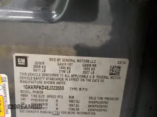 2014 GMC Acadia SLE with VIN 1GKKRPKD4EJ322668, listed as a Copart auction lot 51280645 with 228,749 mi miles and Salvage Title. Bid and sale history available at carsss.com. Image 15.