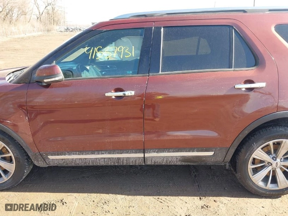 2018 Ford Explorer Limited with VIN 1FM5K7F8XJGA36675, listed as a IAAI auction lot 41537931 with 87,945 mi miles. Bid and sale history available at carsss.com. Image 14.