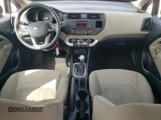 2014 Kia Rio LX with VIN KNADM5A35E6409088, listed as a Copart auction lot 75004804 with 111,664 mi miles and Salvage Title. Bid and sale history available at carsss.com. Image 8.