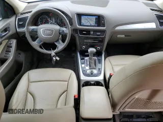2014 Audi Q5 Premium Plus with VIN WA1VFCFP6EA062623, listed as a Copart auction lot 55485885 with 95,202 mi miles and Salvage title. Bid and sale history available at DreamBid. Image 8.