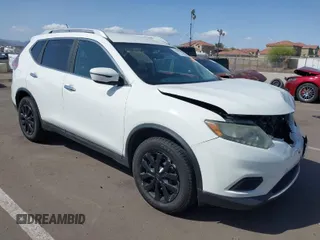 2016 Nissan Rogue SL with VIN 5N1AT2MT4GC816712, listed as a IAAI auction lot 41945105 with 131,175 mi miles. Bid and sale history available at carsss.com. Image 1.