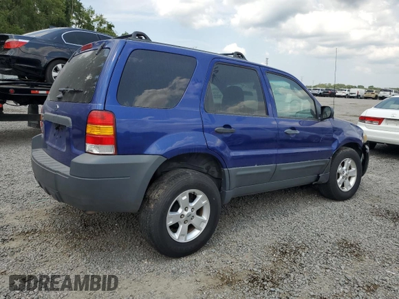 2006 Ford Escape XLT with VIN 1FMYU03Z96KC05553, listed as a Copart auction lot 54682054 with 167,493 mi miles and Salvage Title. Bid and sale history available at carsss.com. Image 3.