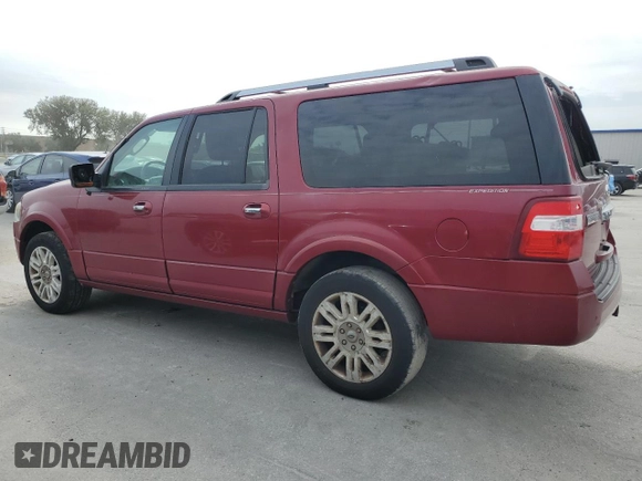 2014 Ford Expedition EL Limited with VIN 1FMJK1K52EEF29288, listed as a Copart auction lot 76174024 with 134,263 mi miles and Salvage Title. Bid and sale history available at carsss.com. Image 2.