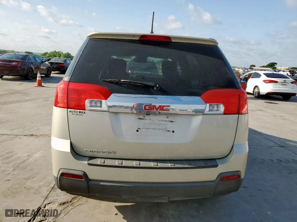 2014 GMC Terrain SLE with VIN 2GKALMEK6E6168189, listed as a Copart auction lot 53707645 with 156,362 mi miles and Clean Title. Bid and sale history available at carsss.com. Image 6.