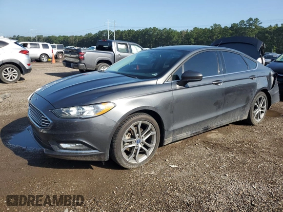 2017 Ford Fusion SE with VIN 3FA6P0H77HR346846, listed as a Copart auction lot 61825065 with 100,245 mi miles and Salvage title. Bid and sale history available at DreamBid. Image 1.