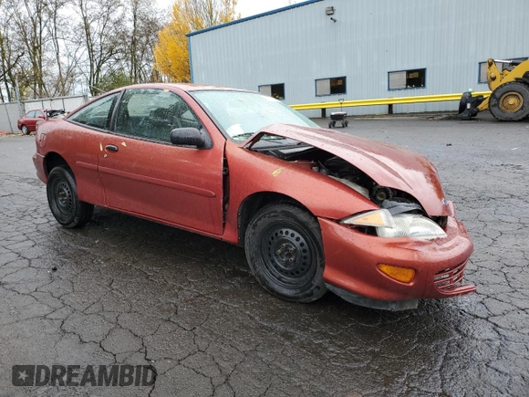 1998 Chevrolet Cavalier with VIN 1G1JC1244W7149473, listed as a Copart auction lot 80779404 with 48,846 mi miles and Salvage Title. Bid and sale history available at carsss.com. Image 4.