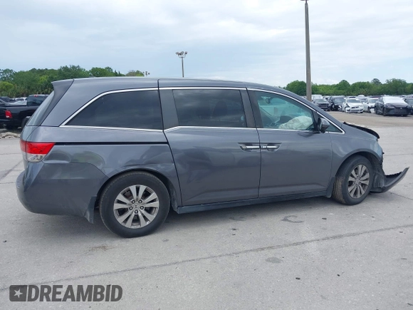 2016 Honda Odyssey EX-L with VIN 5FNRL5H69GB129807, listed as a IAAI auction lot 41973832 with 181,686 mi miles. Bid and sale history available at carsss.com. Image 14.