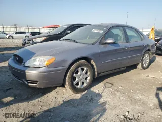 2006 Ford Taurus SEL with VIN 1FAFP56U56A250128, listed as a Copart auction lot 48585805 with 130,938 mi miles and Salvage Title. Bid and sale history available at carsss.com. Image 1.