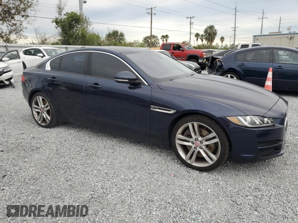 2017 Jaguar XE 35t Premium with VIN SAJAD4BV0HA972102, listed as a Copart auction lot 88462495 with 81,210 mi miles and Clean Title. Bid and sale history available at DreamBid. Image 4.