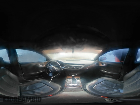 2016 Audi A7 Premium Plus with VIN WAUWGAFC2GN104433, listed as a Copart auction lot 55630065 with 166,291 mi miles and Salvage title. Bid and sale history available at DreamBid. Image 13.