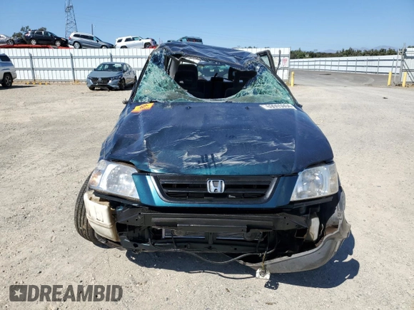 1998 Honda CR-V LX with VIN JHLRD1842WC060154, listed as a Copart auction lot 69065994 with 237,291 mi miles and Salvage Title. Bid and sale history available at carsss.com. Image 5.
