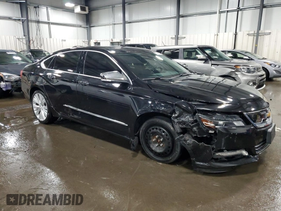 2018 Chevrolet Impala Premier с VIN 2G1125S30J9158843, выставлен на аукционе Copart как лот 86544624 с пробегом 79 385 миль миль и Списание • Salvage title. История ставок и продаж доступна на DreamBid. Изображение 4.