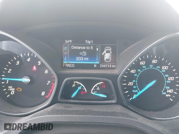 2013 Ford Escape SEL with VIN 1FMCU9H97DUD93157, listed as a IAAI auction lot 41955820 with 244,114 mi miles. Bid and sale history available at carsss.com. Image 7.