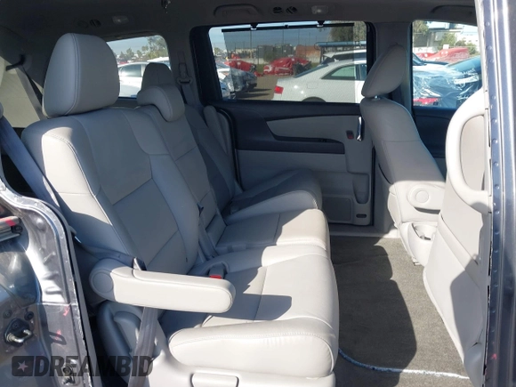 2017 Honda Odyssey EX-L with VIN 5FNRL5H6XHB022539, listed as a IAAI auction lot 41702635 with 51,881 mi miles and . Bid and sale history available at DreamBid. Image 8.