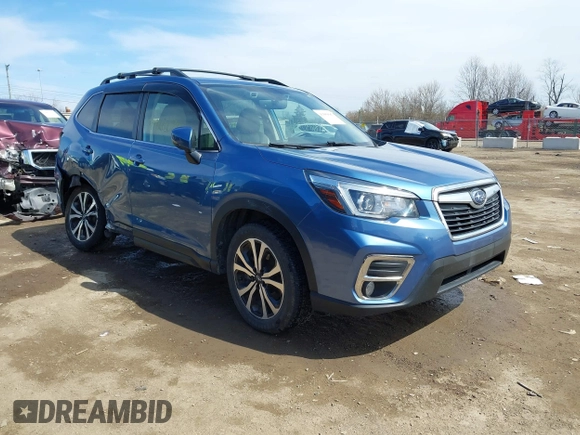 2020 Subaru Forester Limited with VIN JF2SKAUC1LH465214, listed as a IAAI auction lot 41869082 with 70,776 mi miles and . Bid and sale history available at DreamBid. Image 1.