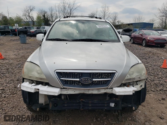 2006 Kia Sorento LX with VIN KNDJD733665597996, listed as a Copart auction lot 75821774 with 233,391 mi miles and Salvage title. Bid and sale history available at DreamBid. Image 5.