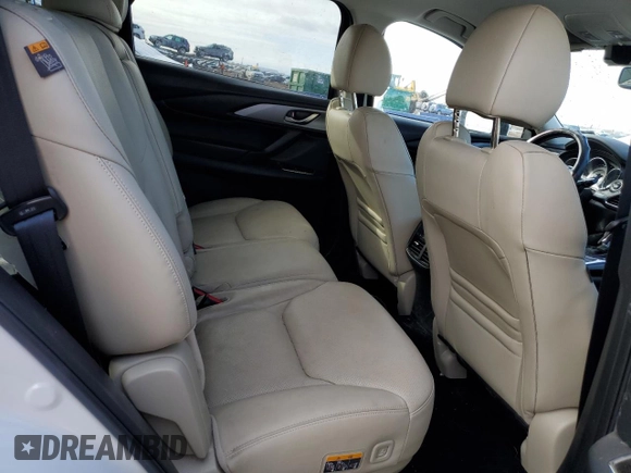 2022 Mazda CX-9 Touring with VIN JM3TCBCY5N0605633, listed as a Copart auction lot 46475725 with 43,615 mi miles and Salvage Title. Bid and sale history available at carsss.com. Image 11.