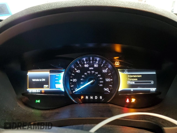 2018 Ford Explorer XLT with VIN 1FM5K8D87JGC82883, listed as a Copart auction lot 87643385 with 61,656 mi miles and Salvage Title. Bid and sale history available at carsss.com. Image 9.