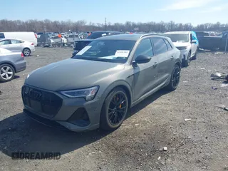2022 Audi e-tron Chronos with VIN WA1VABGEXNB024392, listed as a IAAI auction lot 41828384 with 35,637 mi miles. Bid and sale history available at carsss.com. Image 18.