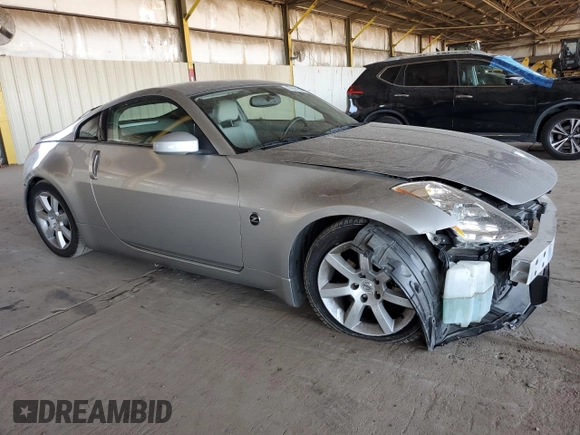 2003 Nissan 350Z Touring with VIN JN1AZ34EX3T018724, listed as a Copart auction lot 67601584 with 24,288 mi miles and Salvage Title. Bid and sale history available at carsss.com. Image 4.