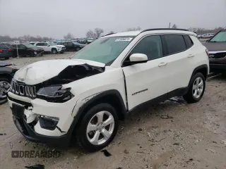 2021 Jeep Compass Altitude with VIN 3C4NJDBB7MT503266, listed as a Copart auction lot 51506075 with 77,524 mi miles and Salvage title. Bid and sale history available at DreamBid. Image 1.