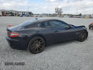 2014 Maserati GranTurismo Sport with VIN ZAM45VLA2E0095927, listed as a Copart auction lot 86082194 with 0 mi miles and Salvage Title. Bid and sale history available at carsss.com. Image 3.