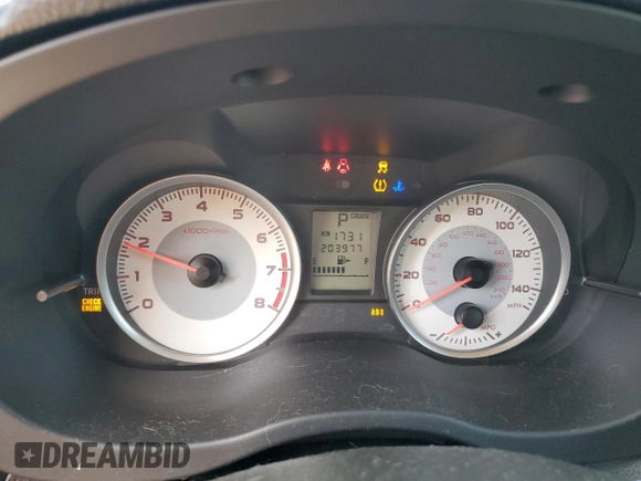 2012 Subaru Impreza Special Sports Premium z VIN JF1GPAL61CH247314, wystawiony jako Copart lot #49229655 z przebiegiem 203 977 mil mil oraz Czysty tytuł • Clean title. Historia ofert i sprzedaży dostępna na DreamBid. Obrazek 9.