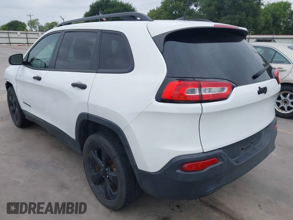2017 Jeep Cherokee Sport with VIN 1C4PJLAB4HW619593, listed as a IAAI auction lot 42177037 with 113,674 mi miles and . Bid and sale history available at DreamBid. Image 3.