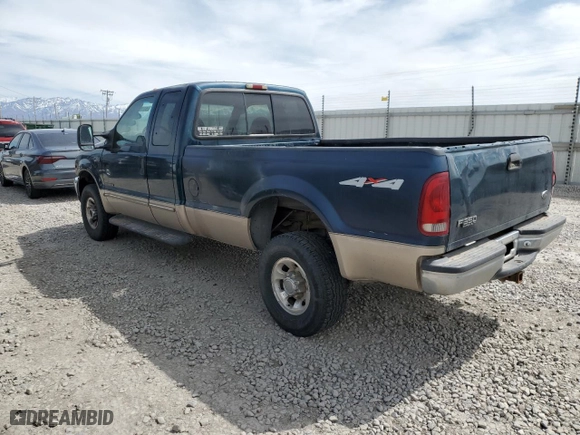 1999 Ford Super Duty F-350 SRW XL with VIN 1FTSX31F7XED82596, listed as a Copart auction lot 52108055 with 185,819 mi miles and Salvage Title. Bid and sale history available at carsss.com. Image 2.