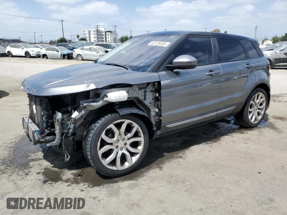 2015 Land Rover Range Rover Evoque Pure Plus with VIN SALVP2BG3FH015618, listed as a Copart auction lot 62126495 with 71,644 mi miles and Salvage title. Bid and sale history available at DreamBid. Image 1.