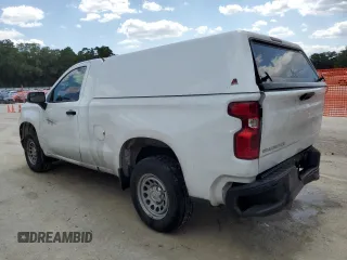 2023 Chevrolet Silverado 1500 Work Truck with VIN 3GCNAAEK1PG354604, listed as a Copart auction lot 55386455 with 100,453 mi miles and Clean Title. Bid and sale history available at DreamBid. Image 2.