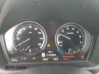 2022 BMW X1 sDrive28i with VIN WBXJG7C07N5V29446, listed as a Copart auction lot 88263585 with 46,234 mi miles and Salvage Title. Bid and sale history available at carsss.com. Image 10.