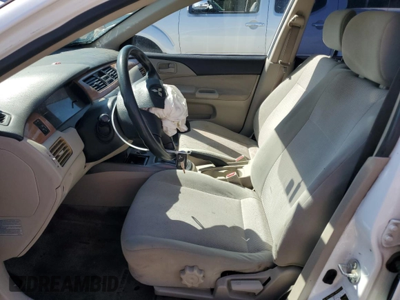 2006 Mitsubishi Lancer ES with VIN JA3AJ26E06U008194, listed as a Copart auction lot 72812724 with 140,432 mi miles and Salvage Title. Bid and sale history available at DreamBid. Image 7.