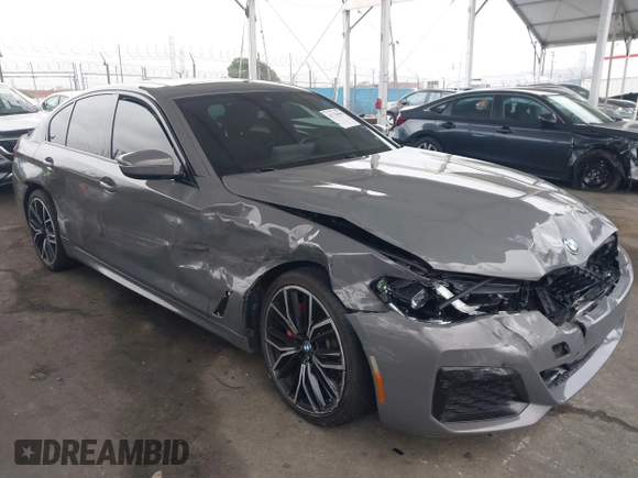 2021 BMW 5 Series 530e with VIN WBA13AG05MCF48300, listed as a IAAI auction lot 41735999 with 31,096 mi miles and . Bid and sale history available at carsss.com. Image 6.
