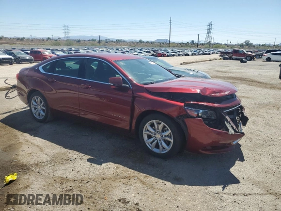2016 Chevrolet Impala LT with VIN 2G1115S31G9165392, listed as a Copart auction lot 61507455 with 106,556 mi miles and Salvage title. Bid and sale history available at DreamBid. Image 4.
