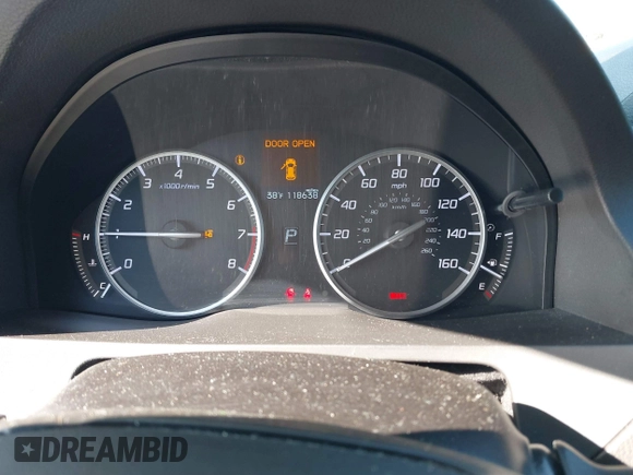 2014 Acura RDX Tech Pkg with VIN 5J8TB4H50EL005348, listed as a IAAI auction lot 41883118 with 118,638 mi miles. Bid and sale history available at carsss.com. Image 7.