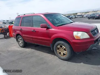 2005 Honda Pilot EX-L with VIN 5FNYF18585B032291, listed as a IAAI auction lot 41880117 with 1 mi miles. Bid and sale history available at carsss.com. Image 13.