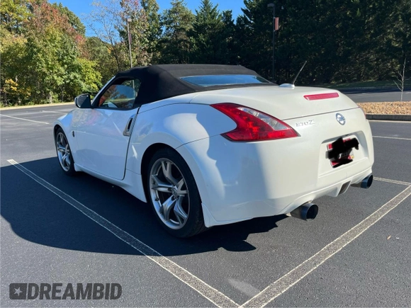 2012 Nissan 370Z Touring with VIN JN1AZ4FH4CM370351, listed as a Copart auction lot 77653994 with 98,326 mi miles and Salvage Title. Bid and sale history available at carsss.com. Image 3.